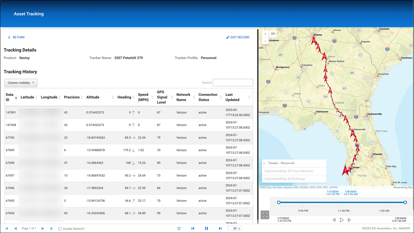 View Device Routes